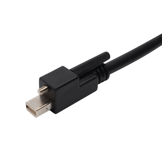 Mini Displayport Male With Screw cable